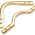 Medium Brass Top Plates (S4656)